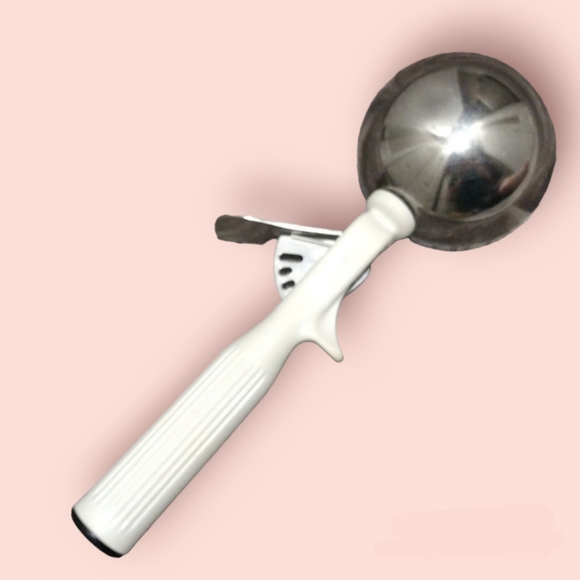 🍨Vintage Vollrath White No. 6 Disher/Ice Cream Scoop - Picture 2 of 16